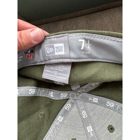 NWT-NFL Carolina Panthers, Salute to Service, Trucker Cap;baseball cap, NEW ERA - Picture 6 of 15